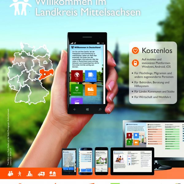 Welcome App Germany in der Freien Presse