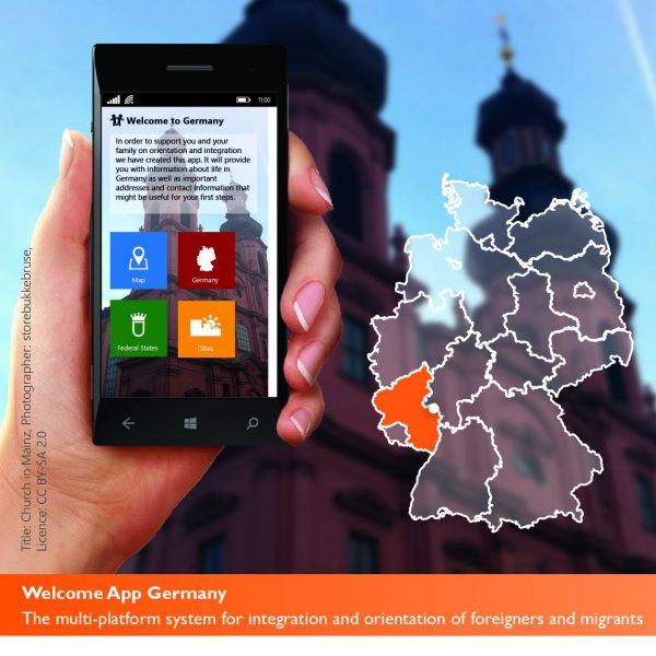 Die Landeshauptstadt Mainz in der Welcome App